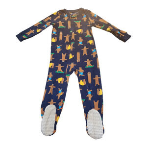 Carter's Full-zip Footed Fleece Pajamas 5T